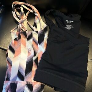 Torrid EUC Sports Bras Lot Size 2
